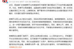 微博回应被约谈：第一时间成立整改落实工作小组 深刻反思热搜机制不足