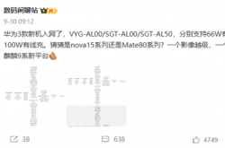华为Mate 80系列11月发布！居中大圆后摄 全新麒麟芯