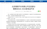 逼理想主动召回一万台MEGA 为什么是小小的冷却液