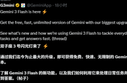 我愿将免费的Gemini3 Flash 称为谷歌的无解阳谋