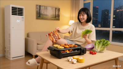 女子空调间里烧炭吃烧烤一氧化碳中毒 10天后才发作