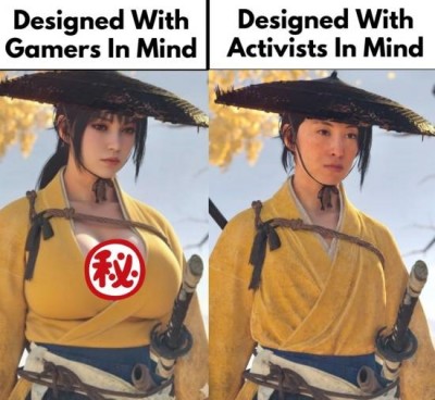 玩家爆改《羊蹄山之魂》女主：绝美容颜看一眼就心动