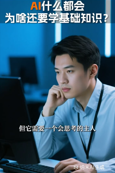 AI一问啥都会 上学还有必要吗 周鸿祎说透了