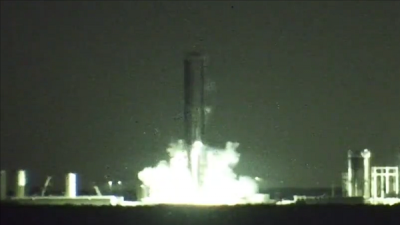 美国重返月球最关键一环 SpaceX首艘V3助推器测试期间爆炸