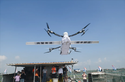 开湖！第一篓阳澄湖大闸蟹由顺丰无人机捞起