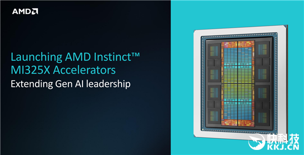 AMD发布新GPU加速卡Instinct MI325X:八卡2TB HBM3E、FP8性能超每秒2亿亿次