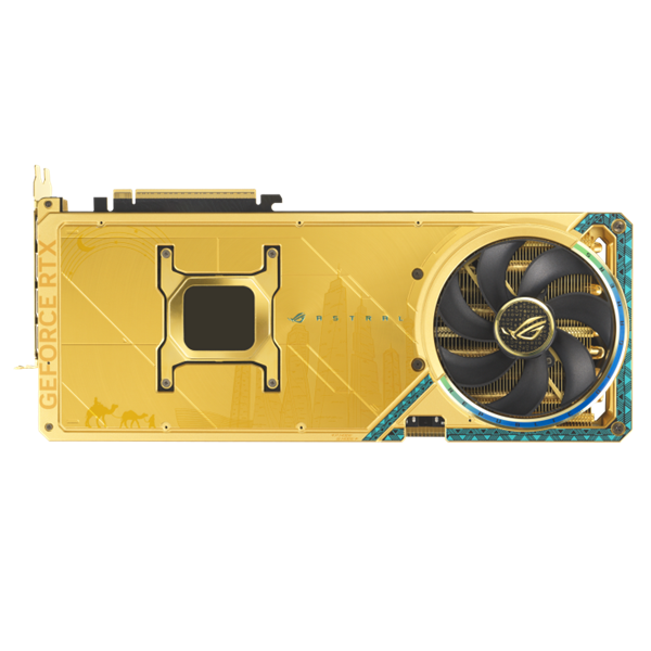 中东土豪专供!华硕推出ROG ASTRAL RTX 5090黄金版:价格不会低