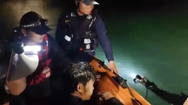 国内首例!两人在水下28米深溶洞失联69小时 成功获救
