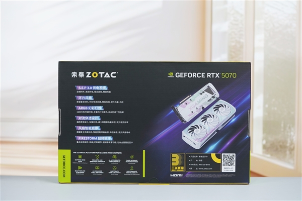 活力涂鸦!索泰RTX 5070 XGAMING OC显卡图赏