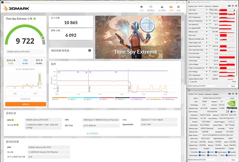 超频能力媲美顶级非公！索泰RTX 5070 SOLID OC评测