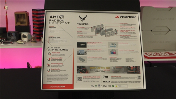最特殊的RX 9070 XT:明明叫红魔 却通体纯白