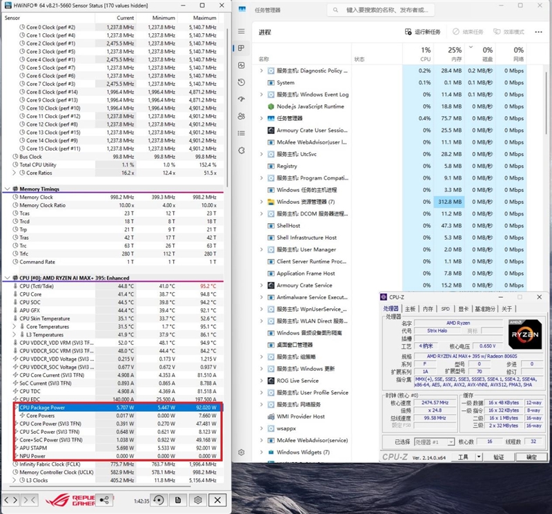 CPU超越i9-14900HX、核显强于RTX 4060！ROG幻X 2025评测：唯一能跑70B大模型