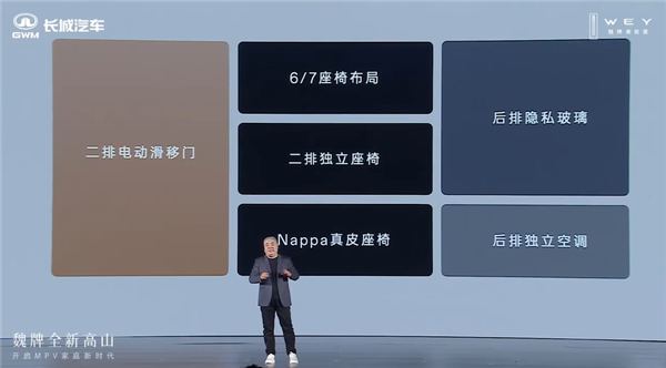 全面超越旧时代豪华MPV 全新魏牌高山预售:顶配仅需37.98万