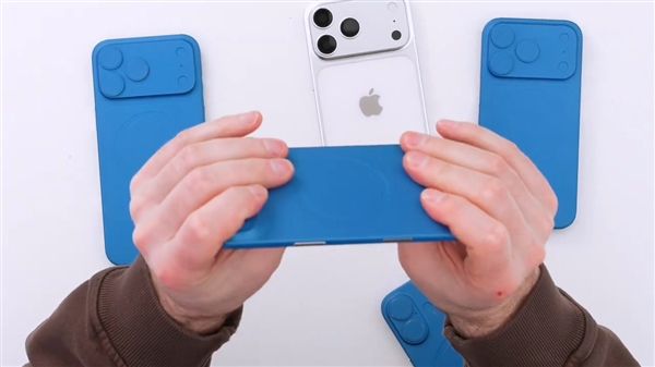 5.5mm苹果史上最薄手机!iPhone 17 Air机模上手对比