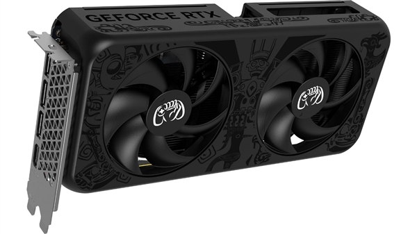 AX电竞叛客首秀黑色50系显卡!RTX 5050 X2B发布登场