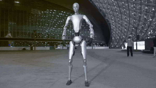 宇树最新机器人发布：1米8大高个 能跳舞会功夫