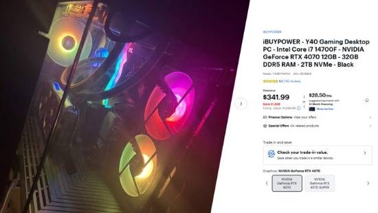 捡漏大王!网友2630元低价抢到RTX 4070主机:畅玩高画质3A