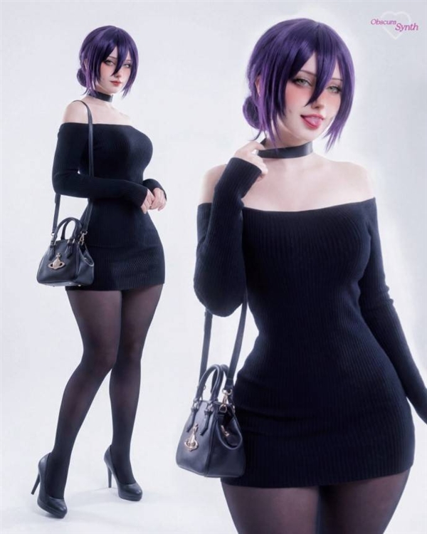 美国小姐姐Cos《电锯人》蕾塞 身材耀眼