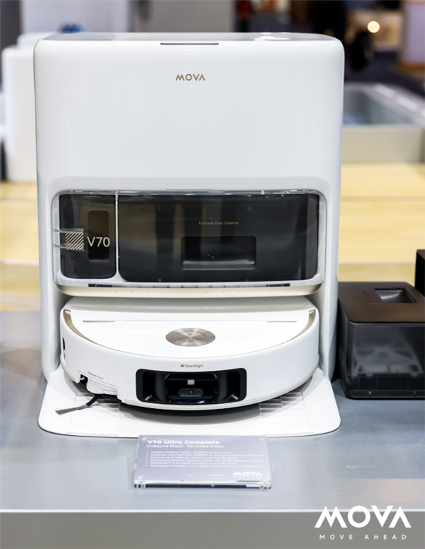 MOVA推出新款扫地机：可搭配飞行模组飞到二楼