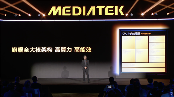 联发科天玑9500s发布：4超大核+4大核设计 同档最强Soc