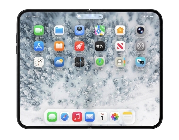 苹果史上首款折叠屏手机!iPhone Fold参数汇总:今年发布