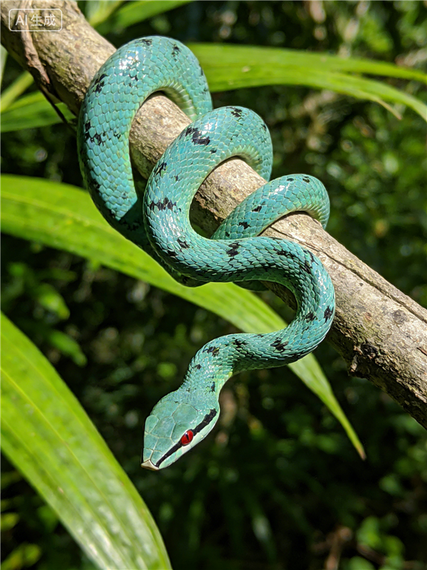 一口能致命 广州男子实拍“盖瑞蛇”进食过程被咬