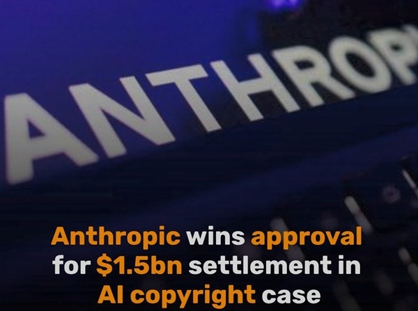 Anthropic下盗版书被罚15亿美元