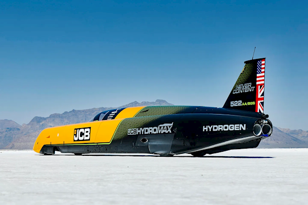 653km/h人飞魂追!氢动力车陆地速度纪录被刷新