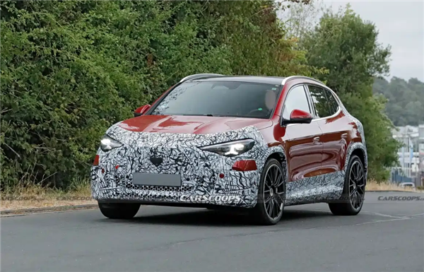 奔驰最亲民纯电SUV!全新AMG GLA路试谍照曝光:680马力对标宝马iX3 M