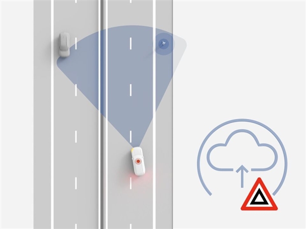弯道盲区救星!沃尔沃上线危险预警功能:车辆之间能聊天