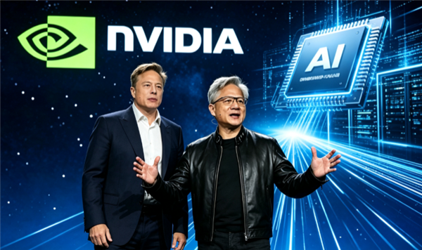 中美AI竞赛白热化！黄仁勋、马斯克罕见同声：过度监管AI就是在帮中国赢