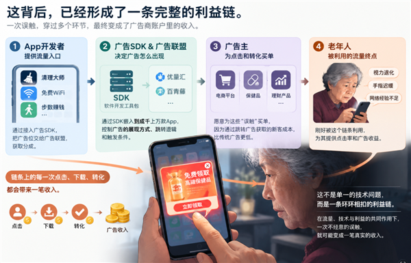 盲人也逃不掉的弹窗广告 一门击穿底线的生意
