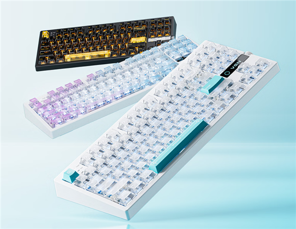 VGN推出V87Pro V2三模机械键盘:支持“双”8kHz回报率