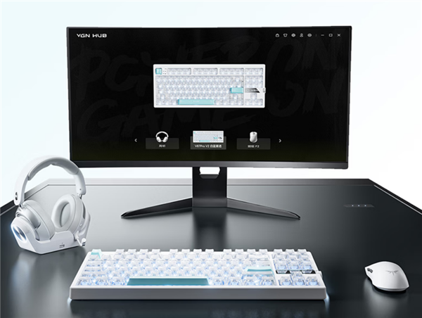 VGN推出V87Pro V2三模机械键盘:支持“双”8kHz回报率